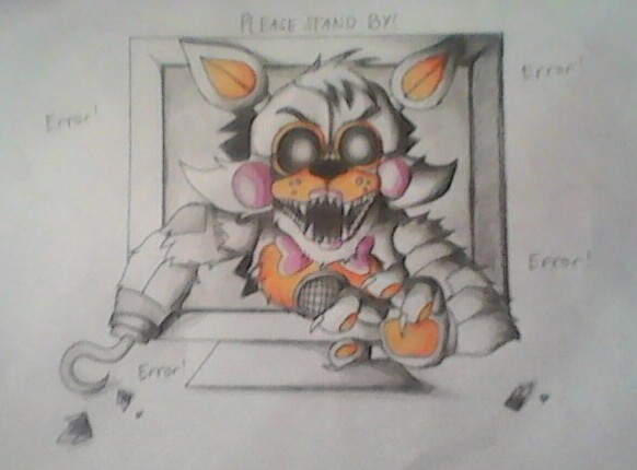 Lolbit sketch by allythecatitan on DeviantArt