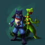 [C]  Jax the Sceptile and Mercutio the Lucario