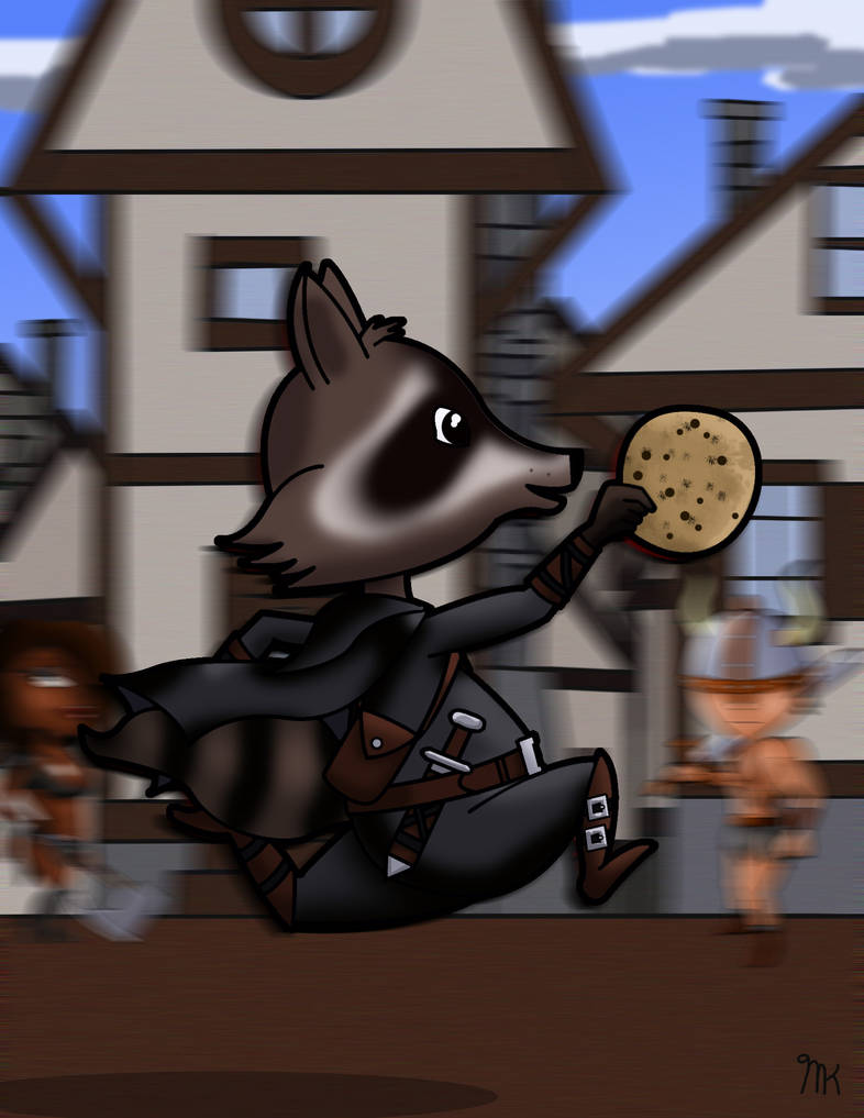 Raccon Rouge Raccoon Rogue 3 by MatFK on DeviantArt