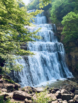 Waterfall stock