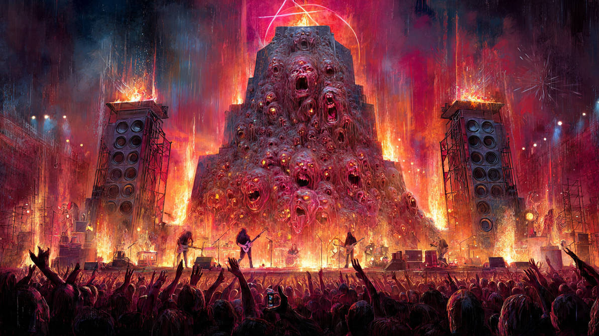Scream Ladder The Pyramid of Screams by MAMarcio on DeviantArt