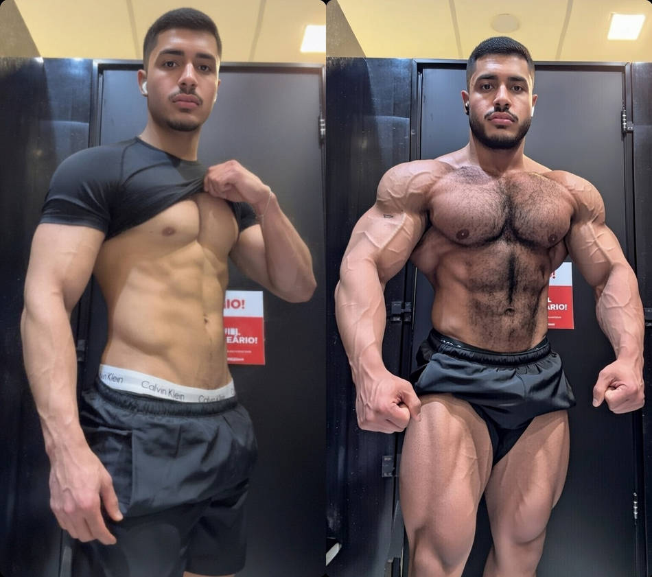 Adam Rami Muscles Rami Haddad by resonancegym on DeviantArt