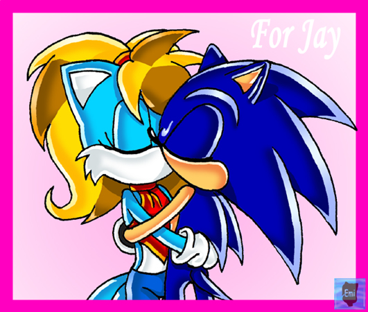 Kissing Sonic