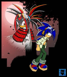 Shaman King Sonic and Shadow