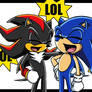 Sonic and Shadow LOL