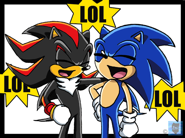 Sonic and Shadow LOL