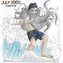 HP Art Calendar-July 2005