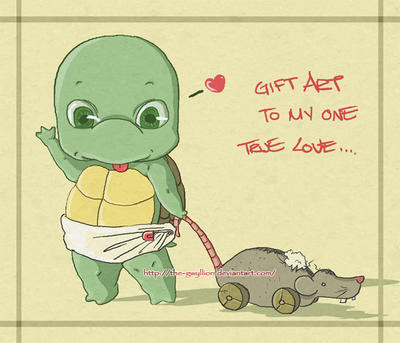 Gift Art - TMNT Toddler Raph