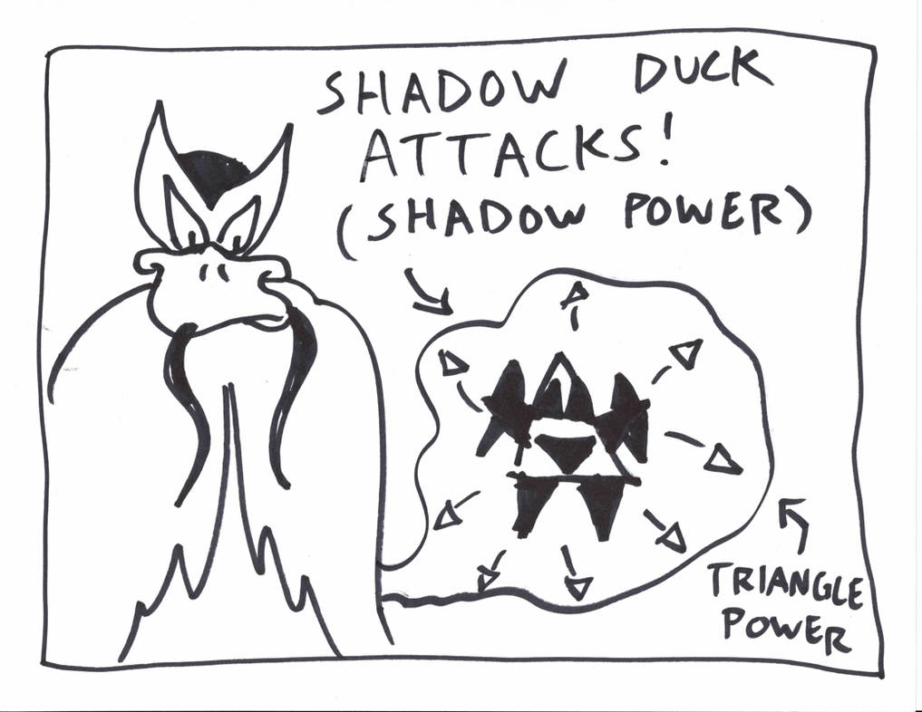Shadow Duck Attacks 1 by joshthecartoonguy on DeviantArt