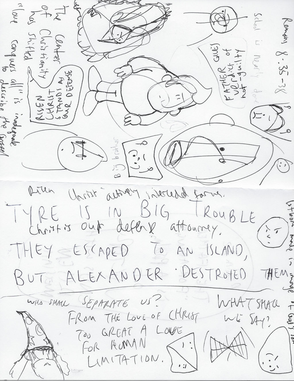 Church Notes Wizard by joshthecartoonguy on DeviantArt