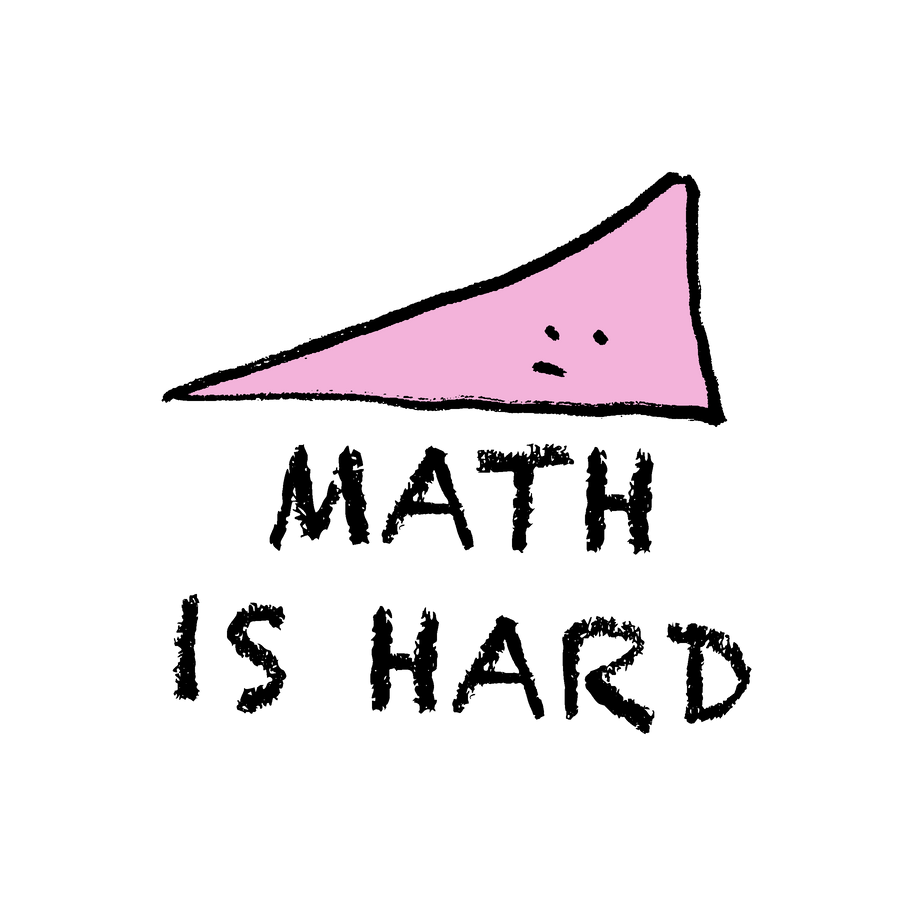 Pink Very Hard Math Math Is Hard Pink by joshthecartoonguy on DeviantArt
