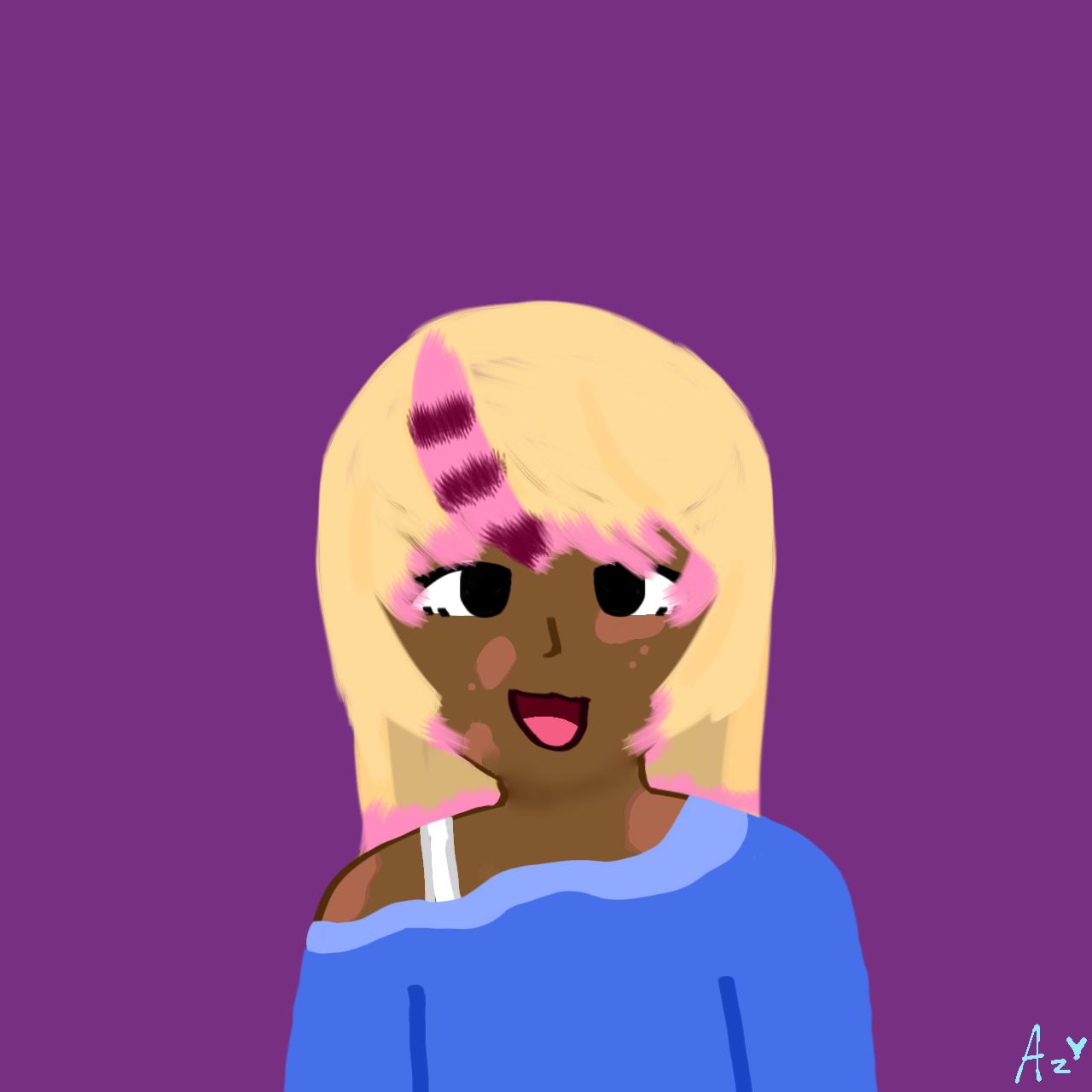 Pretty rave girl ^^ by Azurite123 on DeviantArt