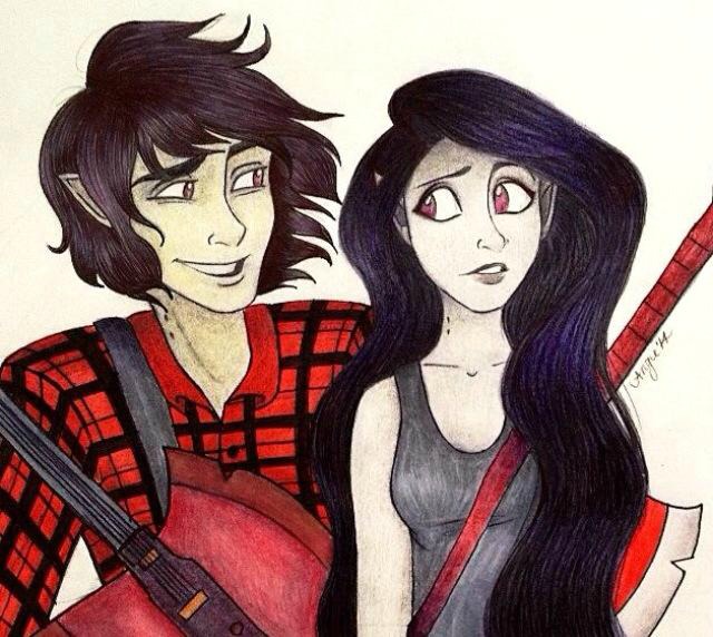 Marshall Lee and Marceline