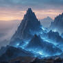 Blue Lightning Mountains