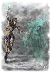 Guild Wars Ritualist Morgaine