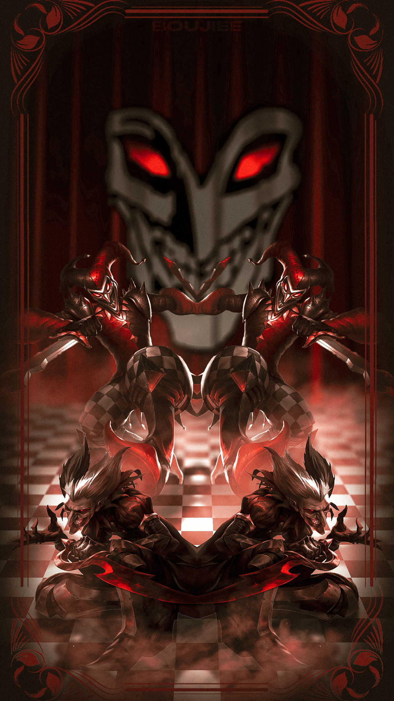 Shaco Wallpaper by Boujiee on DeviantArt