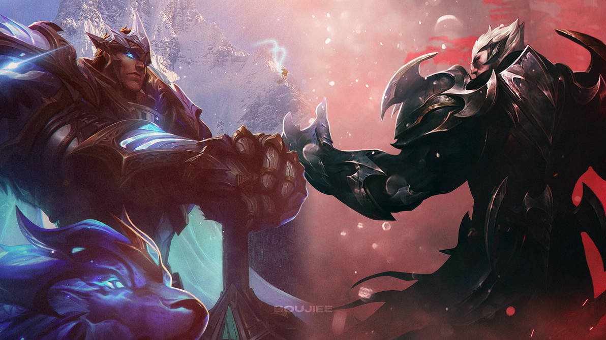 God King Garen And Darius Desktop Wallpaper By Boujiee On DeviantArt God king garen and darius desktop wallpaper by boujiee on deviantart