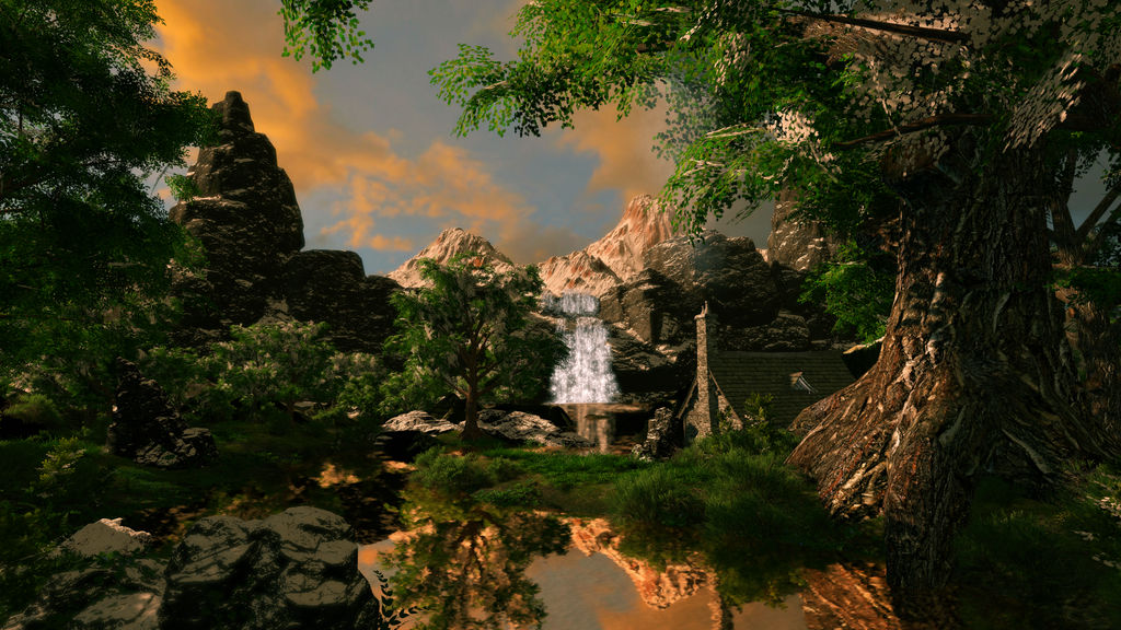 FlowScape Landscape by LadyAvren on DeviantArt