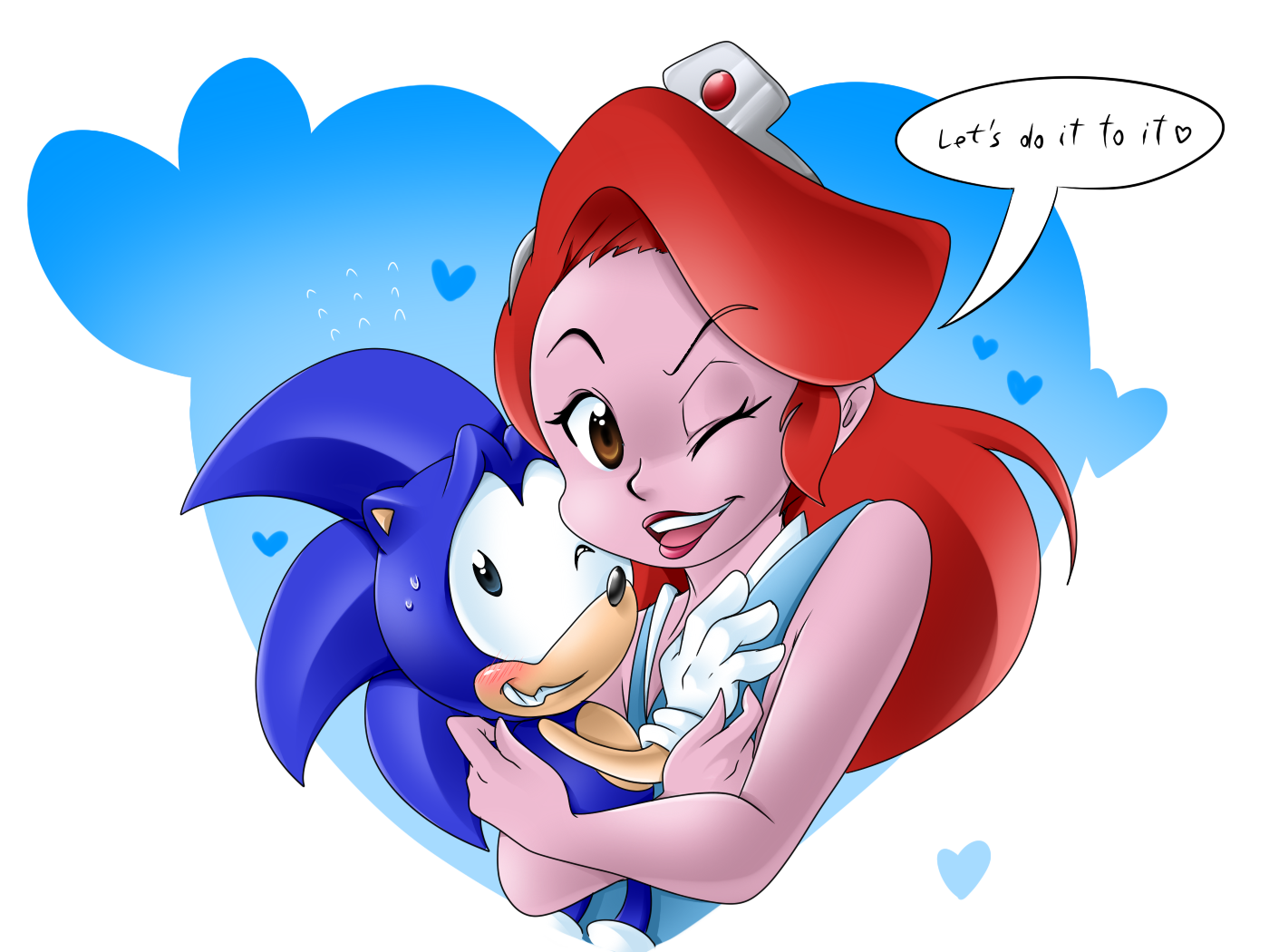 Classic Amy Rose Hugs Classic Sonic by Wbf910 on DeviantArt