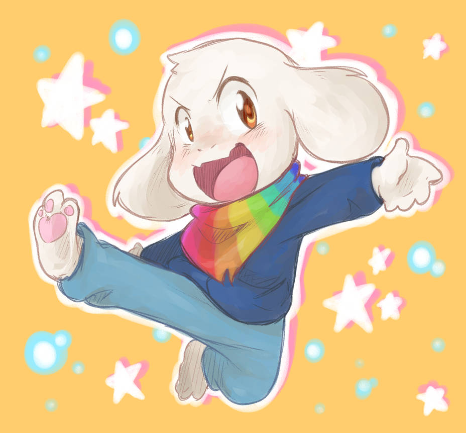 storyshift Asriel by thegreatrouge on DeviantArt