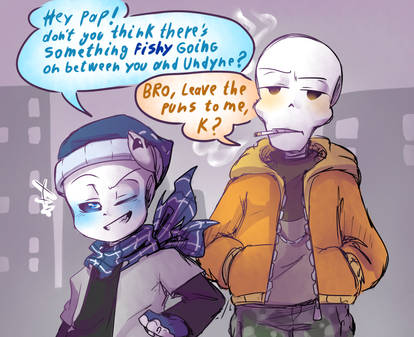 SC!Sans Annoying His Bro