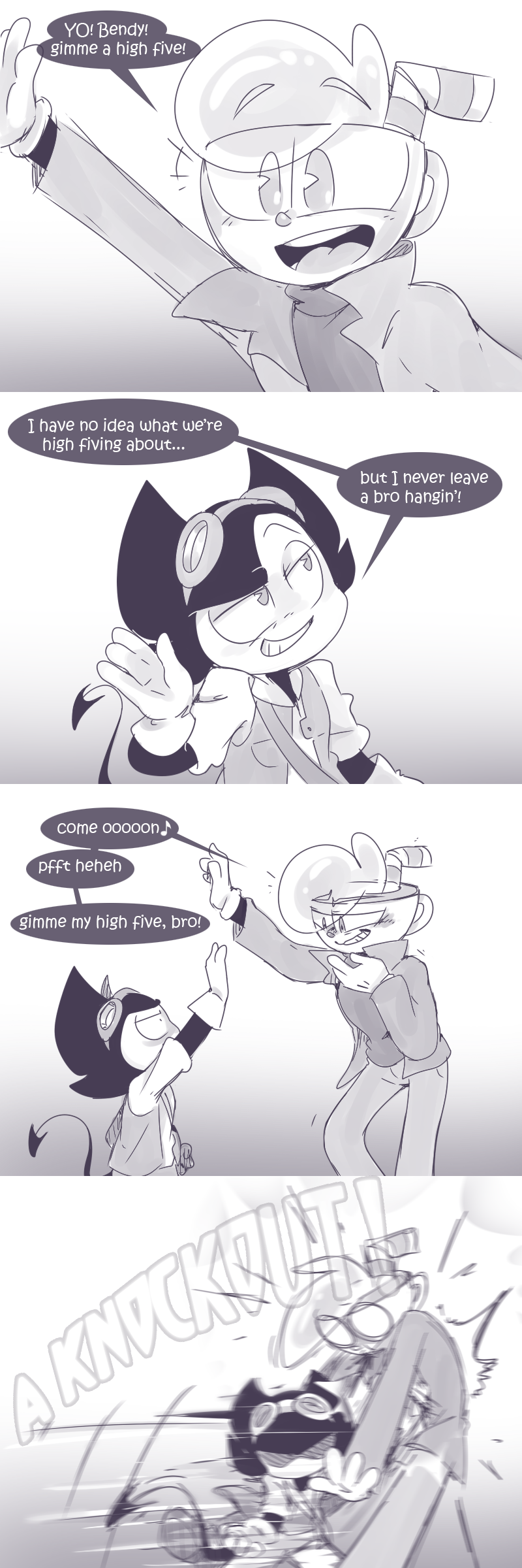 Fist Five (QFTIM Shenanigans) by thegreatrouge
