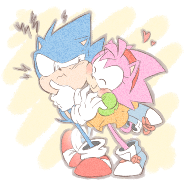 Sonamy - Classic Sonic by MineDobla3 on DeviantArt