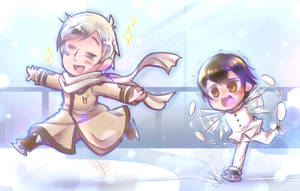 Russia And Japan On Ice!!!