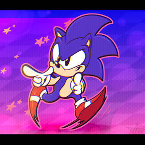 Sonic Givin The Finger Guns