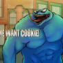 Symbiote Cookie Monster- Me want cookie!
