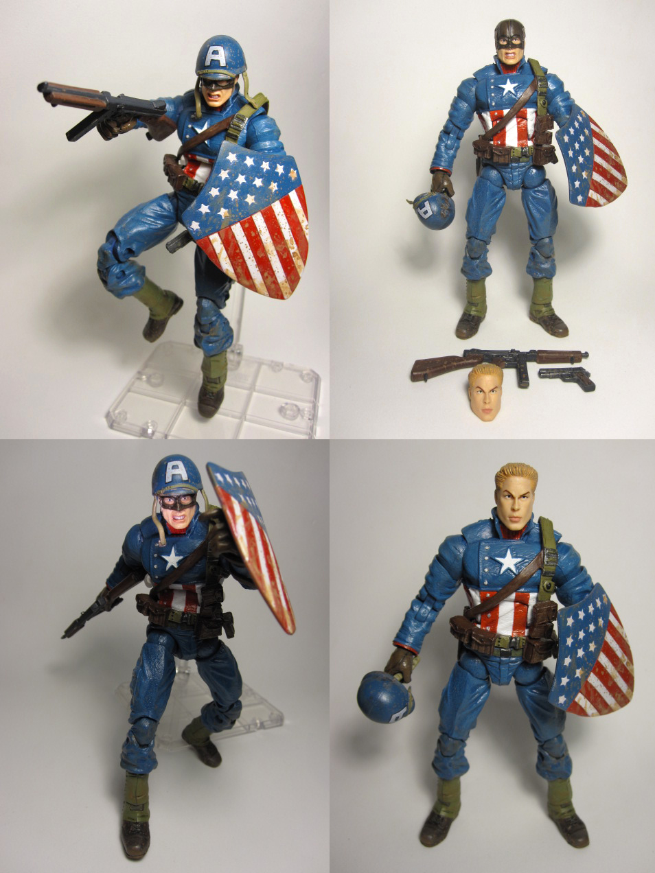 Ultimate Captain America WWII custom paint baker00