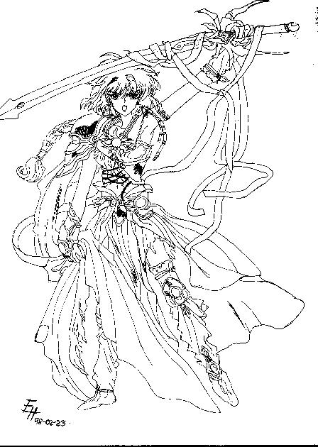 Magic Knight Rayearth: Hikaru