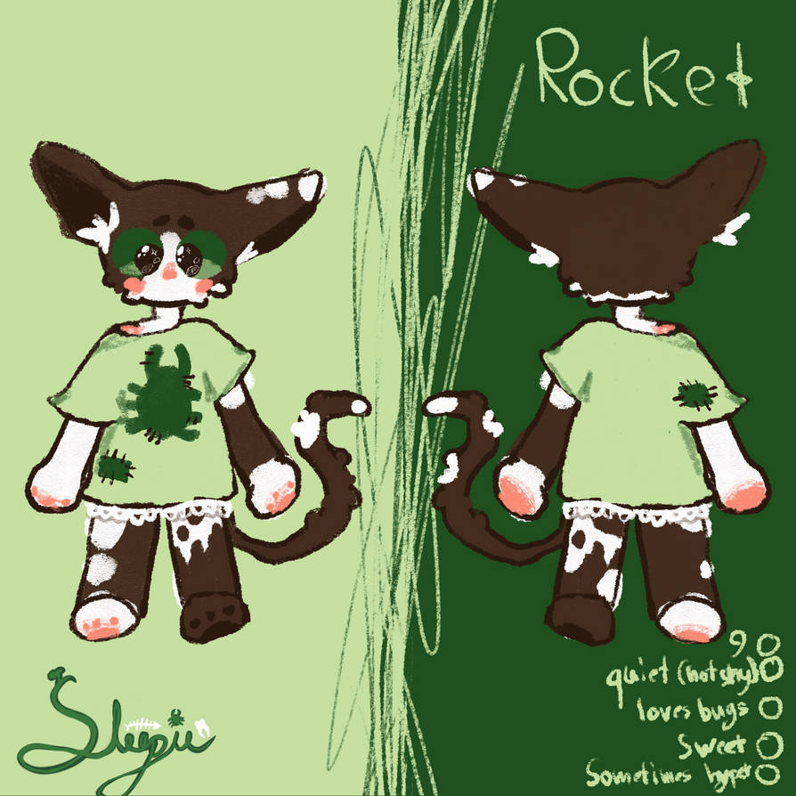Oc Rokea rocket ! (oc) :3 by sleepiiie on DeviantArt