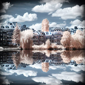 Lake View Berlin Havel infrared