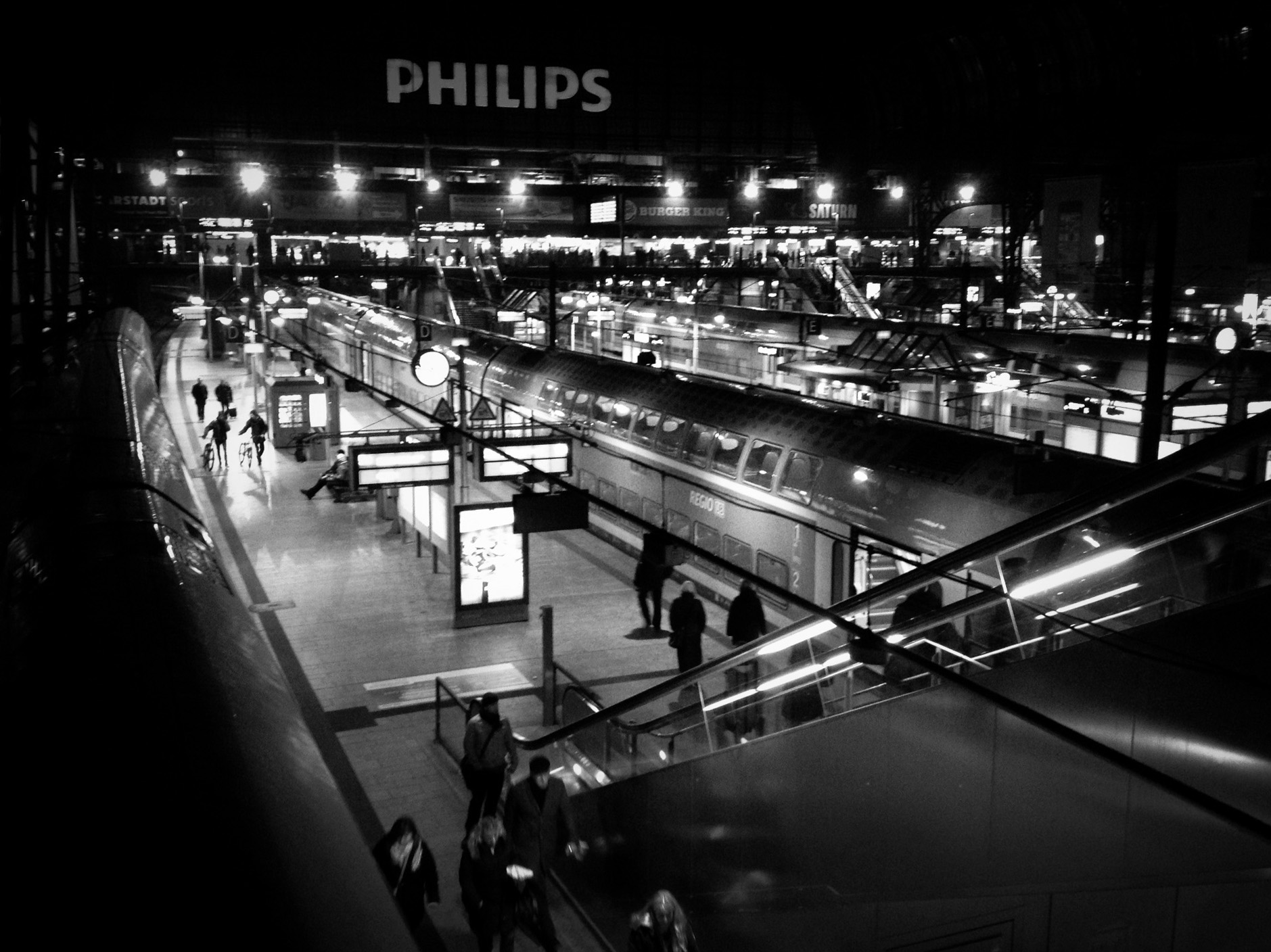 Central Railway Station Hamburg Hauptbahnhof