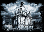 Frauenkirche Neumarkt Dresden infrared by MichiLauke