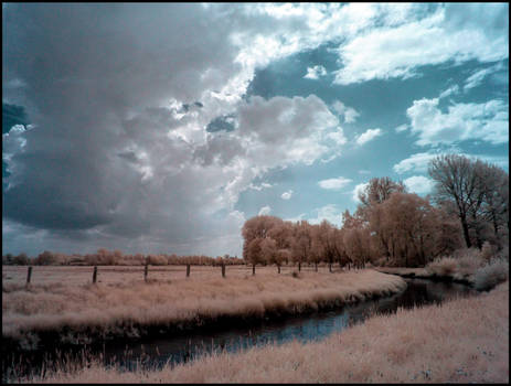 Thunderstorm is coming up - Infrared