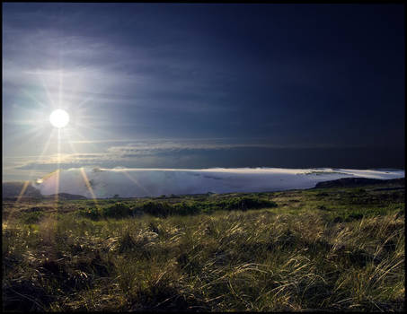 White Dune in Evening Sun...