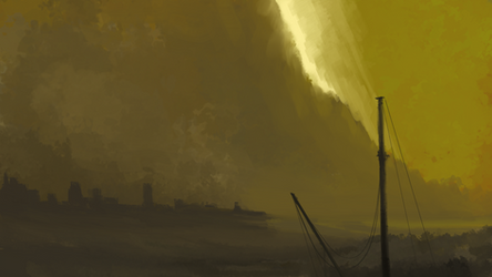 Speed Paint Yellow Sea