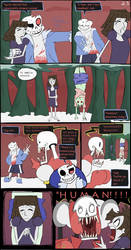 Horrortale Comic 23: Meet Papyrus by Sour-Apple-Studios