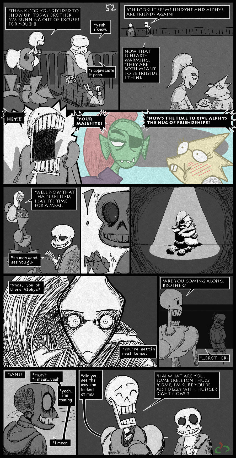 AlanaRoseDragon: horror Sans