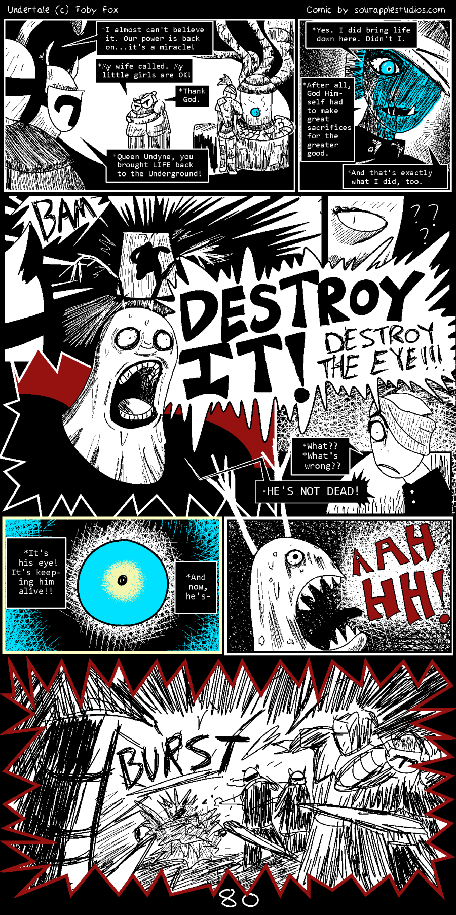 Horrortale capitulo 1 pagina 1 by pacmanilluminati on DeviantArt