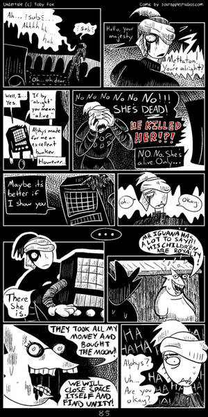 Horrortale Page 85- The Final Moments of Lucidity