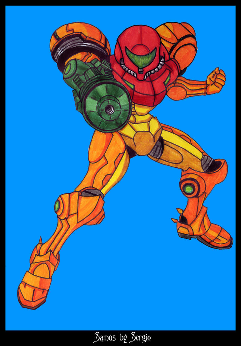 Simple Samus Samus by Baschler on DeviantArt
