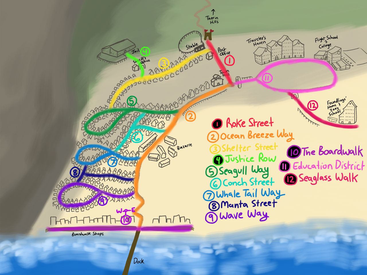 Roke Street Map by Graygrayblue on DeviantArt