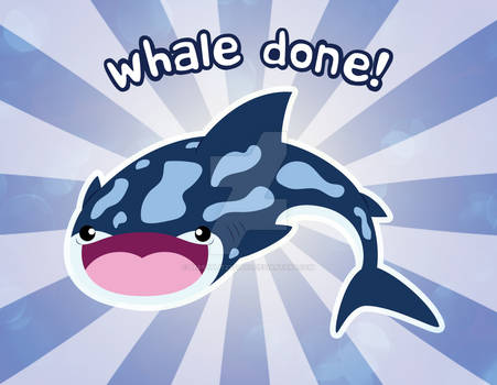 Punderwater Success - Whale Done!