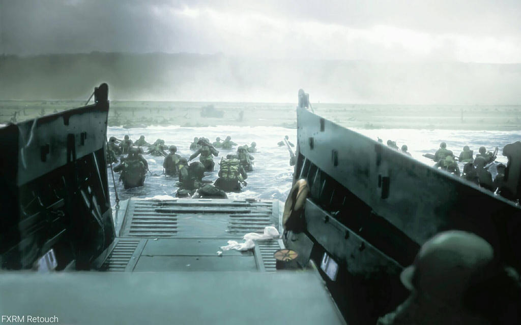 D-Day In Color by riomarchell on DeviantArt