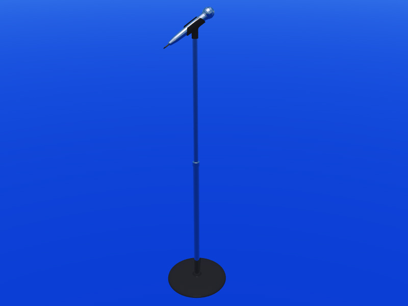 Wireless Microphone and Stand