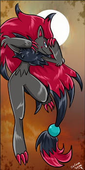 The sunset Zoroark