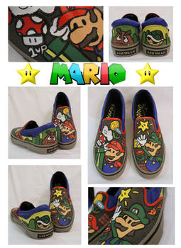 Mario and Luigi Shoes